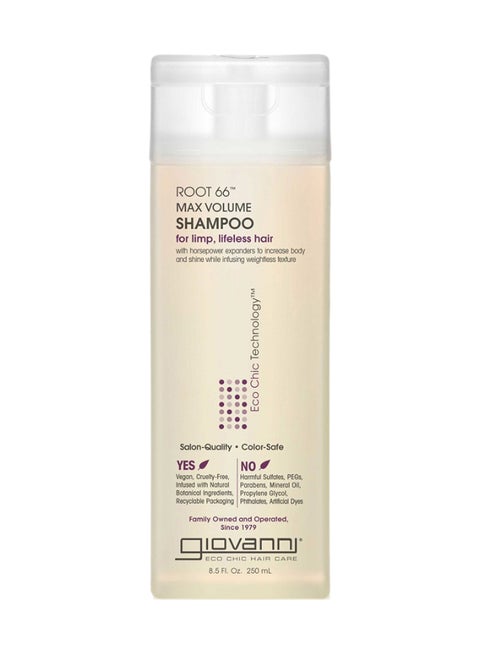 Giovanni Root 66 Max Volume Shampoo, Eco Chic Technology 250ml