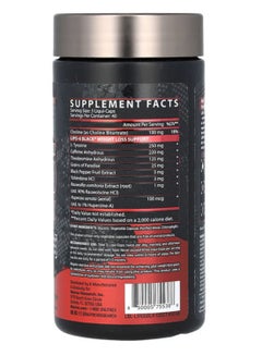 Nutrex Research Lipo 6 Black Extreme Potency Weight Loss Support - 120 Capsules  - Image 2