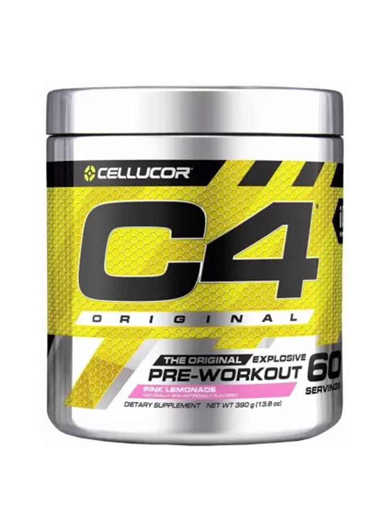 CELLUCOR C4 Original Explosive Pre-Workout - Pink Lemonade - 60 Servings 390 Gm  - Image 1