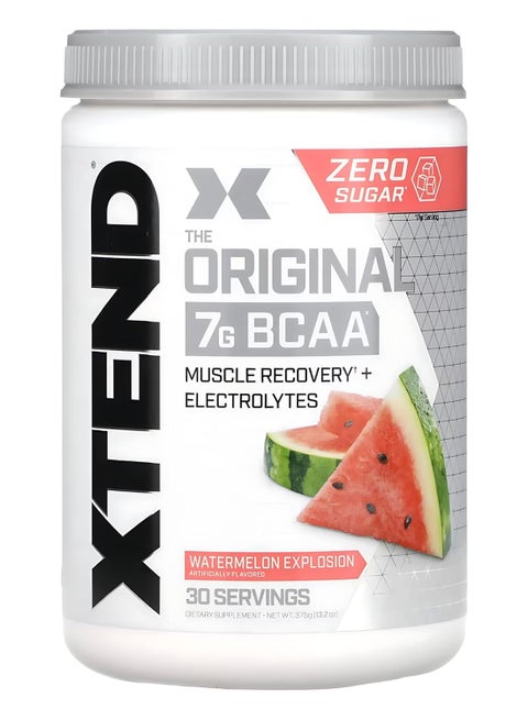 Original 7G BCAA Muscle Recovery + Electrolytes Watermelon Explosion 30 Servings 375 Grams