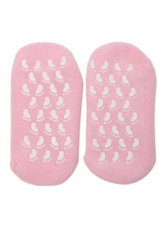 1 Pair Moisturizing Treatment Gel Spa Socks Multicolour