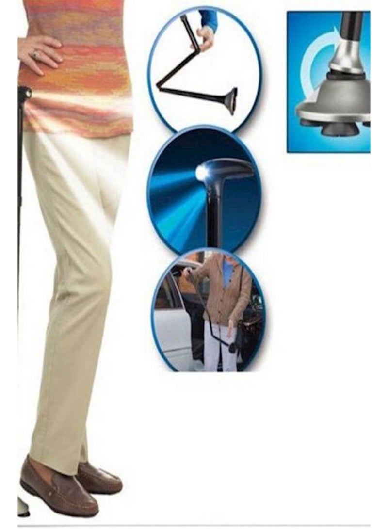 عكاز ألتيمت ماجيك مزود بمصباح LED