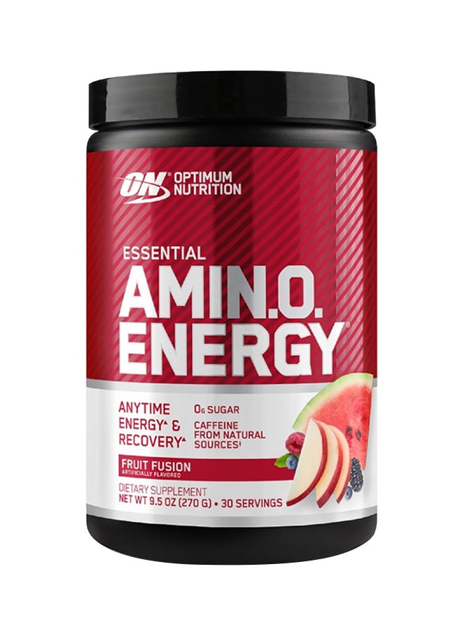 Optimum Nutrition Essential Amino Energy - Fruit Fusion - 30 Servings -270gm  - Image 1