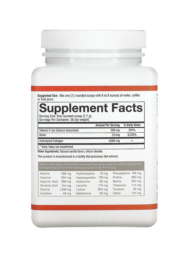 Youtheory, Collagen Powder, Vanilla, 10 oz (283 g) - Image 2