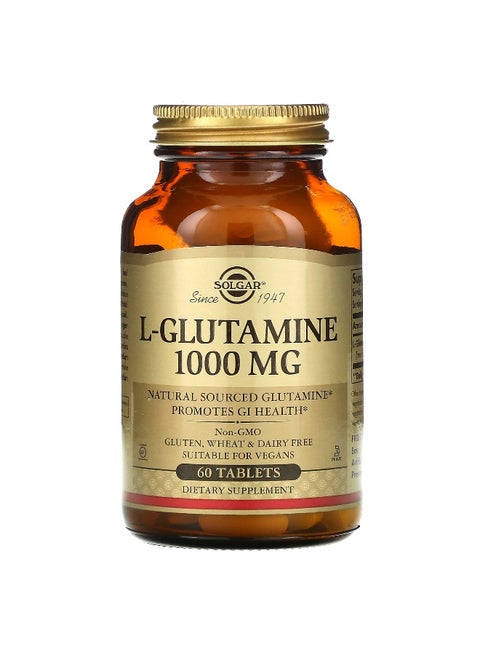 L-Glutamine, 1000 mg - 60 Tablets