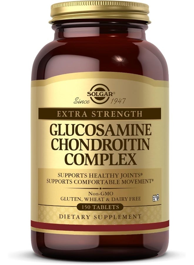 Solgar Extra Strength Glucosamine Chondroitin Complex, 150 Tablets Packaging May Vary - Image 5