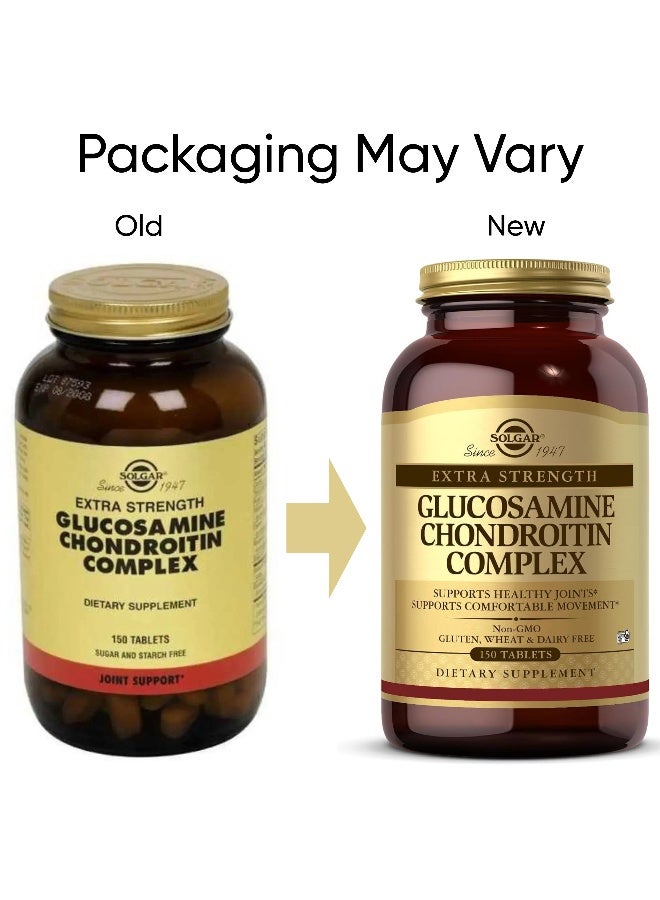 Solgar Extra Strength Glucosamine Chondroitin Complex, 150 Tablets Packaging May Vary - Image 4
