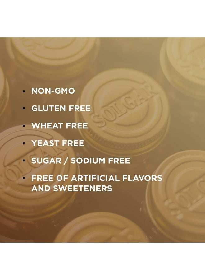 Solgar Niacin (Vitamin B3) 100 mg, 100 Tablets - Image 4