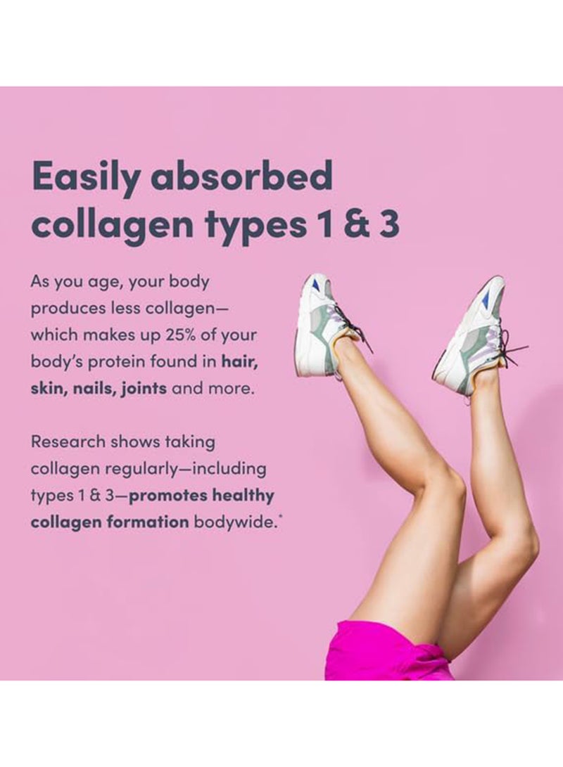 NEOCELL - Grassfed Collagen Peptides + C And Biotin 270 Caplets - Image 1