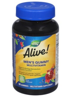 Nature's Way Alive Men's Gummy Multivitamin - 60 Gummies  - Image 1