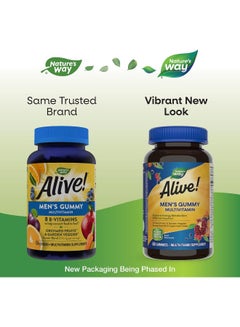 Nature's Way Alive Men's Gummy Multivitamin - 60 Gummies  - Image 3