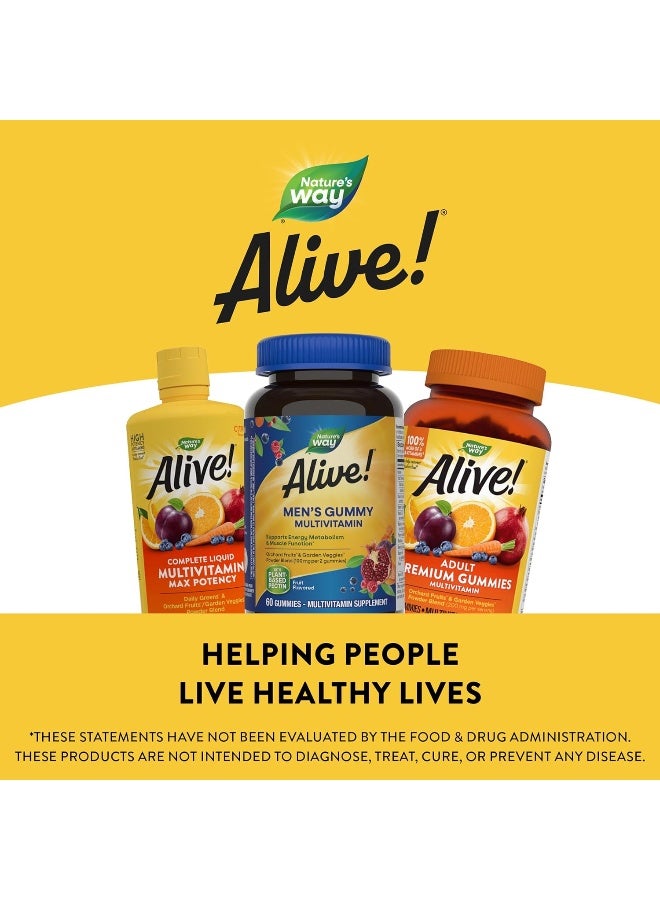Nature's Way - Alive Men's Gummy Multivitamin - 60 Gummies - Image 1