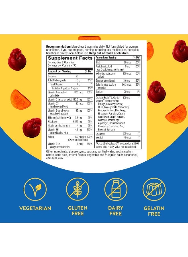 Nature's Way - Alive Men's Gummy Multivitamin - 60 Gummies - Image 1