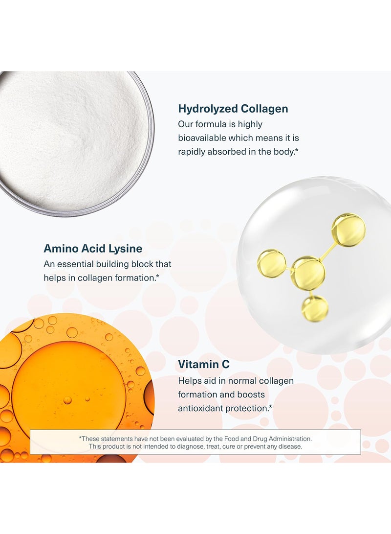 youtheory Collagen Skin, Hair And Nail Formula - 120 Tablets - Image 5