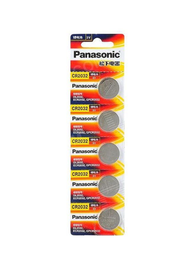 Panasonic CR2032 Lithium Battery Silver