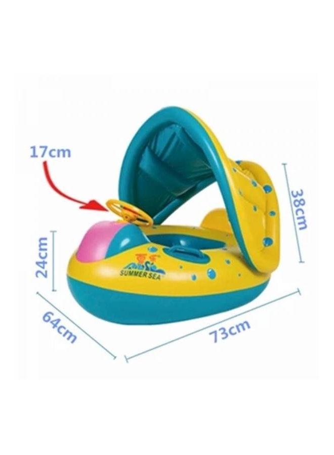 Generic Swimming Pool Floating Ring Tube Toy 28.7x25.6x23.6inch  - Image 2