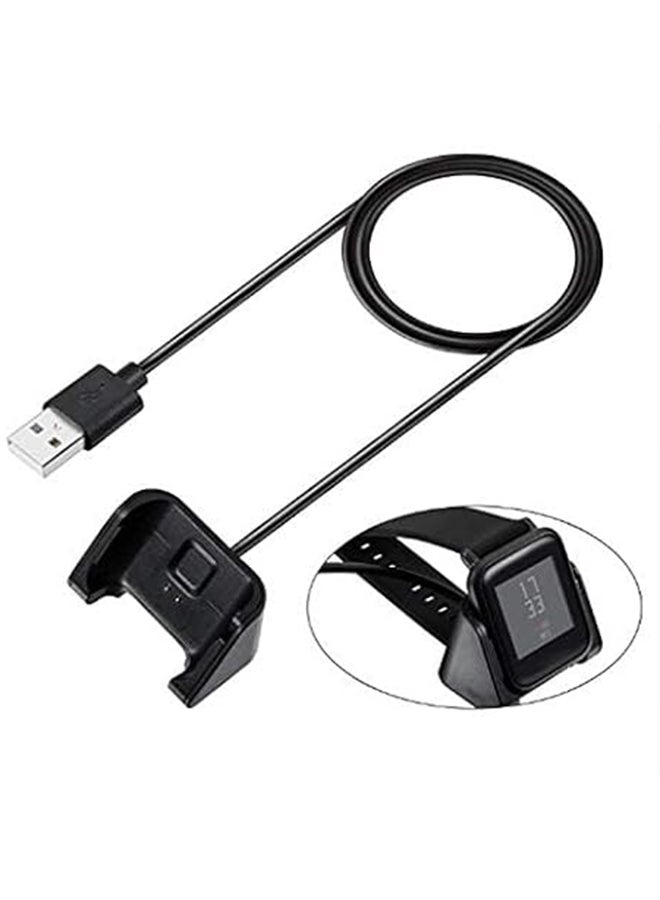 Regentech USB Charger Charging Dock For Xiaomi Huami Amazfit Black - Image 2
