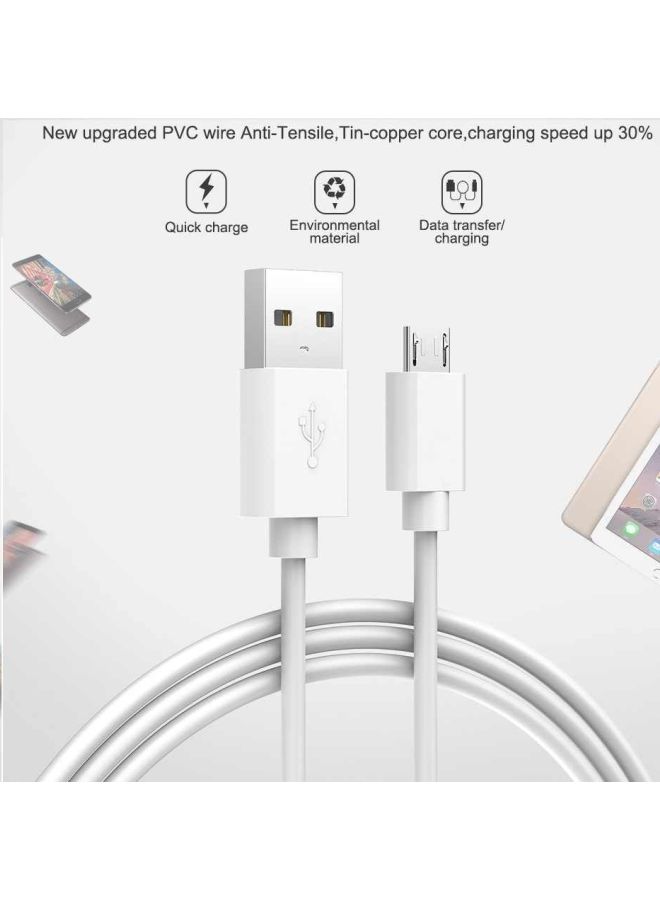 Samsung USB Cable For Mobile Phones White - Image 2