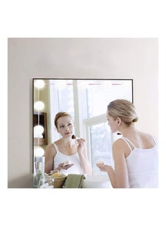 GE 10-Piece LED Vanity Mirror Light Set Brown/White 45*45*51cm  - Image 4