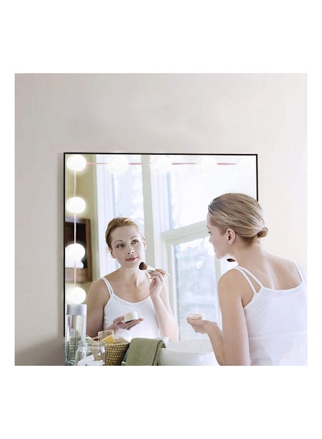 GE 10-Piece LED Vanity Mirror Light Set Brown/White 45*45*51cm  - Image 4