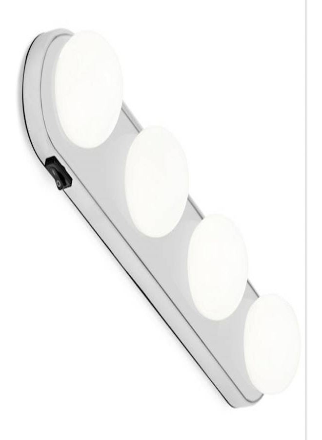 Studio Glow LED Wall Lamp With 4 Bulbs White  - Image 2