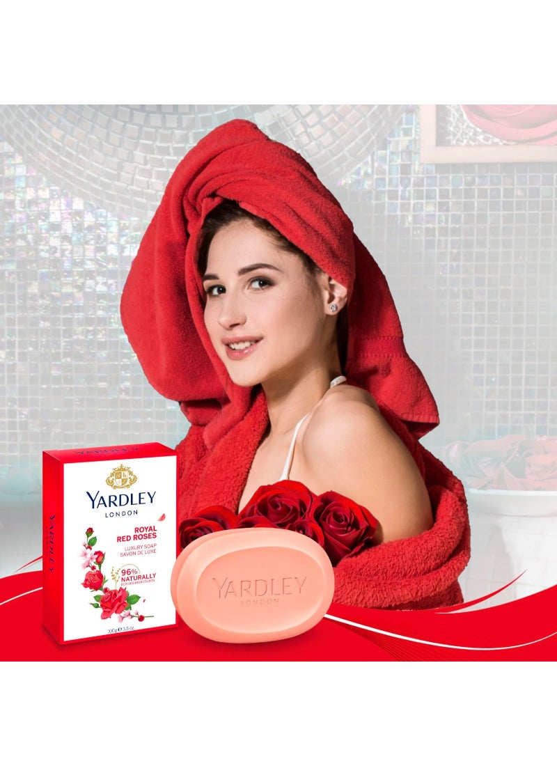 ياردلي صابون فاخر بالورود 100جرام - Image 2