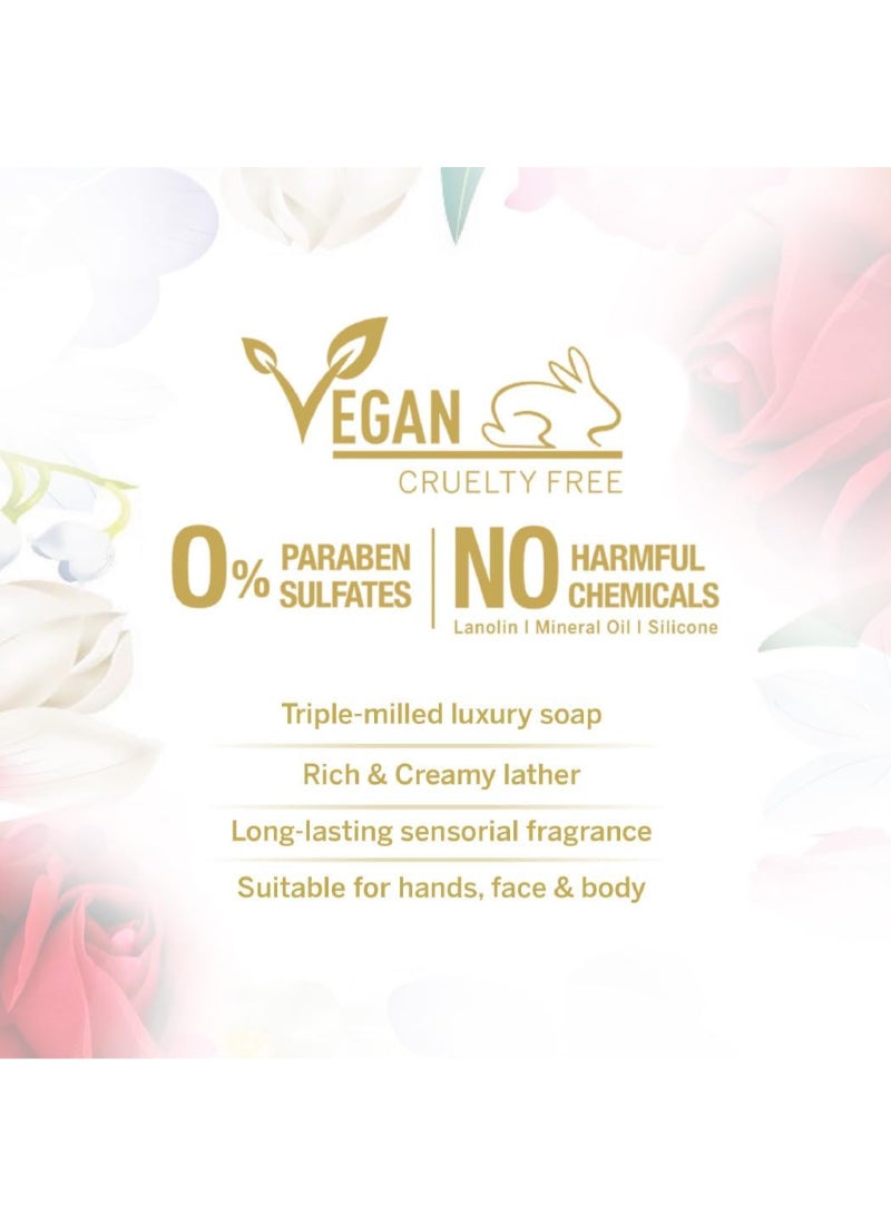 ياردلي صابون فاخر بالورود 100جرام - Image 4