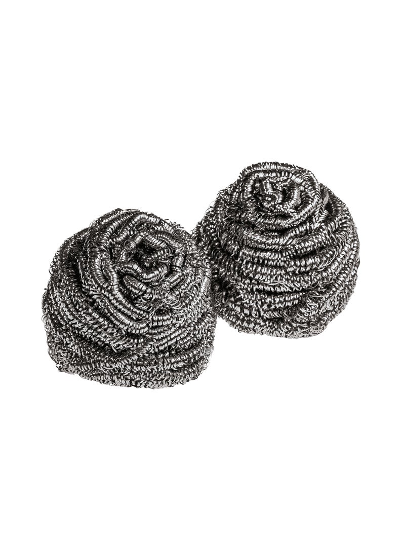 Scotch Brite Stainless Steel Scrubber 6 Pieces Silver - Image 2