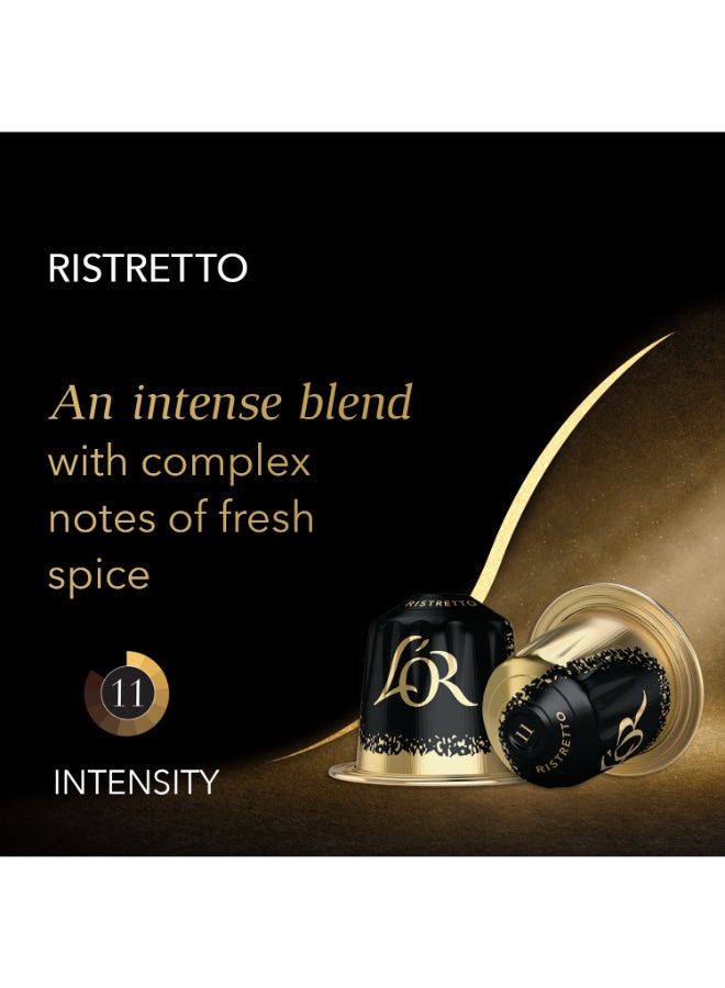 L'or Espresso Intensity 11 Coffee Capsule Drinks Ristretto 10 Capsules Ristretto 52grams  - Image 3