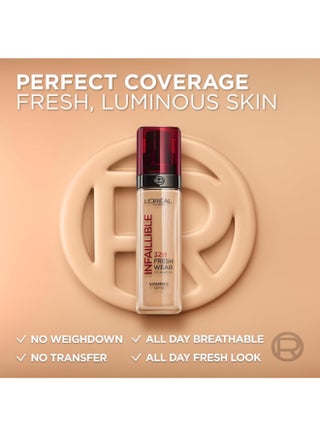 Infaillible 32H Fresh Wear Foundation 200 Warm - view 4