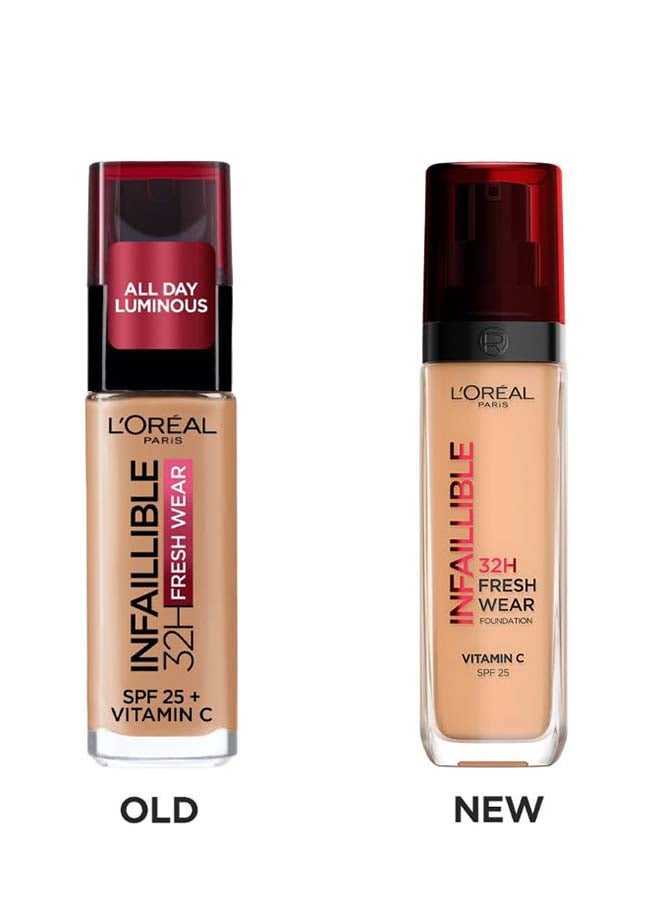 لوريال باريس كريم أساس فريش وير يدوم حتى 32 ساعة 260 جولدن صن - Image 2