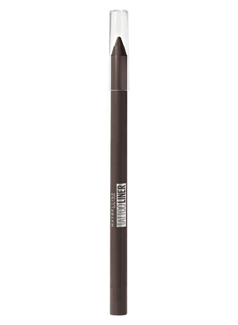 MAYBELLINE NEW YORK Tattoo Gel Liner 910 Bold Brown - Image 1