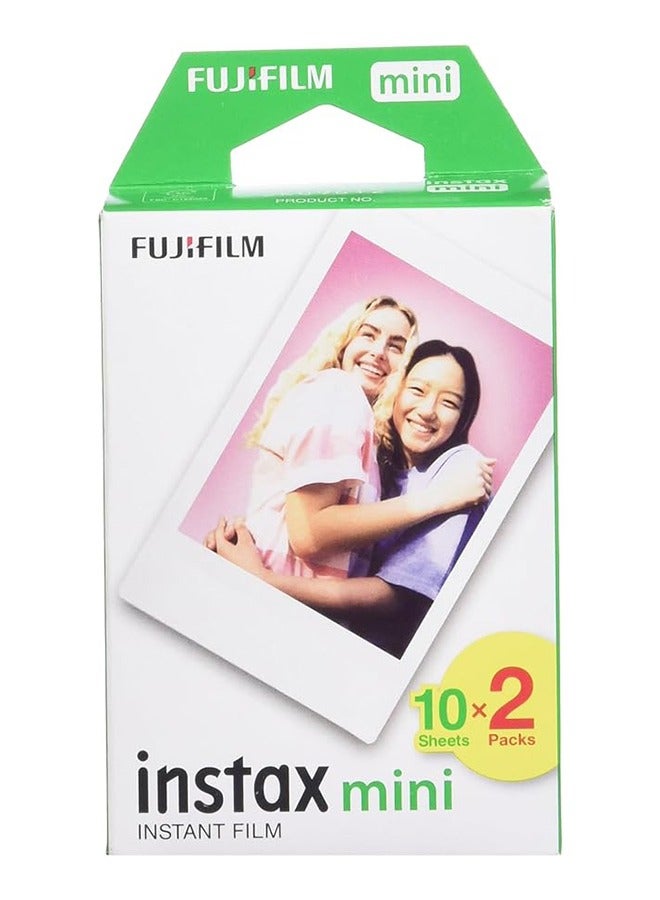 FUJIFILM 20-Piece Instax Mini Film White - Image 1