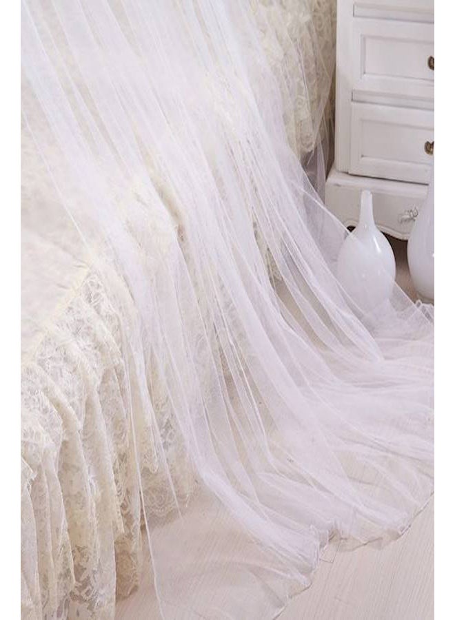 ناموسية دائرية أنيقة من الدانتيل على شكل قبة - Image 3