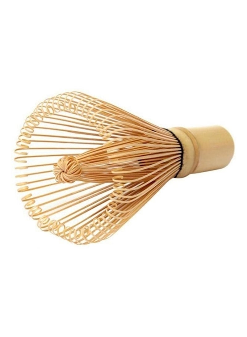 Bamboo Tea Powder Whisk Beige 10x5.5x2.5cm