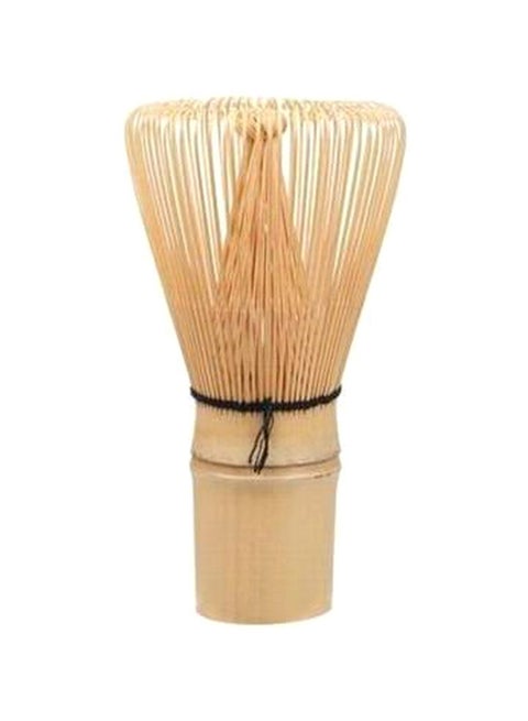 Bamboo Tea Powder Whisk Beige 10x5.5x2.5cm