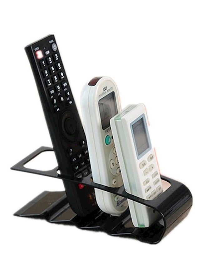 Generic - 4-slot Remote Control Holder Black 7x18cm - Image 1