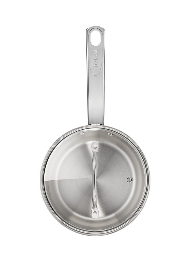 تيفال طقم أواني طهي 12 قطعة غير لاصق مع إشارة حرارية لون أحمر سوبر كوك B243SC87 ألومنيوم أحمر 28 سم فضي / شفاف 28سم - Image 4