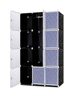Generic 16 Cube Storage Cupboard Cabinet Wardrobe () Black  - Image 1