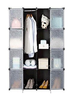 Generic 16 Cube Storage Cupboard Cabinet Wardrobe () Black  - Image 4