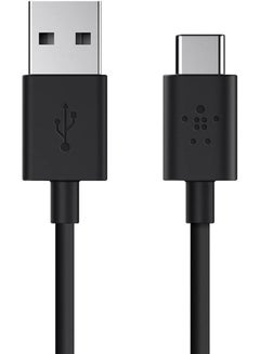 belkin BoostCharge USB C To USB A Charger Cable Type C Cable USB C Cable For iPhone 15 Samsung Galaxy S24 S24+ S24 Ultra Pixel iPad Pro NIntendo Switch And More 1m Black Black  - Image 2