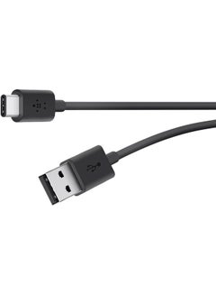 belkin BoostCharge USB C To USB A Charger Cable Type C Cable USB C Cable For iPhone 15 Samsung Galaxy S24 S24+ S24 Ultra Pixel iPad Pro NIntendo Switch And More 1m Black Black  - Image 3