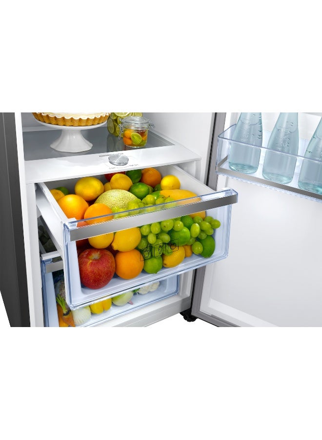 Samsung Single Door Fridge With Power Cool, 13.6 Cu.ft, 384 L, Digital Inverter Technology, No Frost, All-Round Cooling RR39M71407FB Silver/ Refined Steel RR39M71407FB Silver/ Refined Steel - Image 4