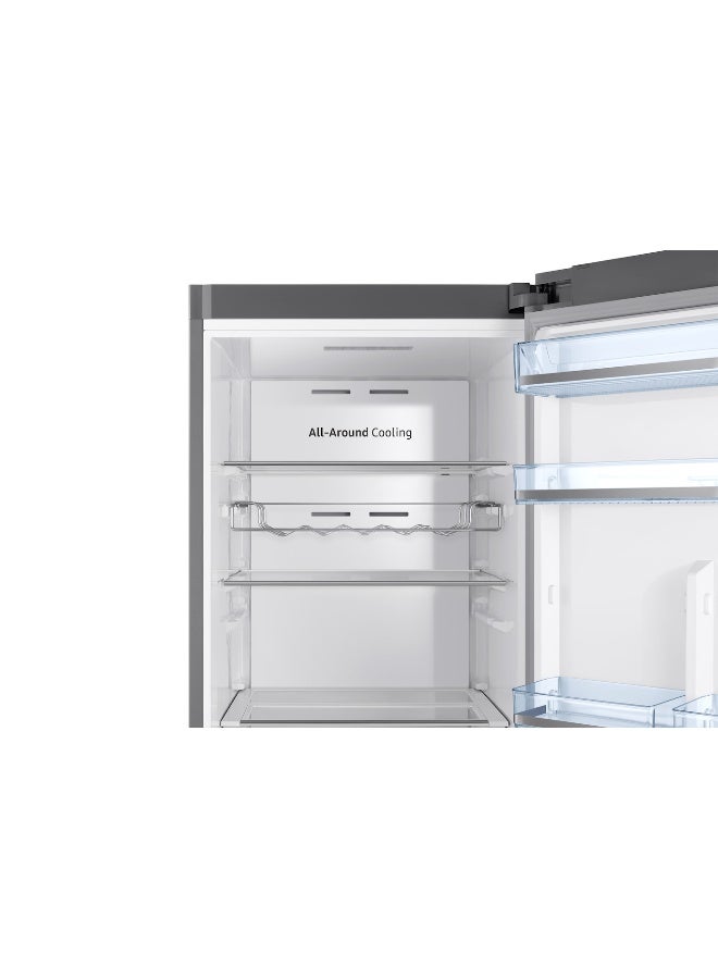 Samsung Single Door Fridge With Power Cool, 13.6 Cu.ft, 384 L, Digital Inverter Technology, No Frost, All-Round Cooling RR39M71407FB Silver/ Refined Steel RR39M71407FB Silver/ Refined Steel - Image 5