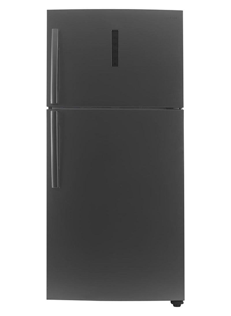 سامسونج ثلاجة بفريزر علوي مزودة بعاكس رقمي وتبريد مزدوج سعة 586 لتراً RT58K7050SLB ستيل - Image 1