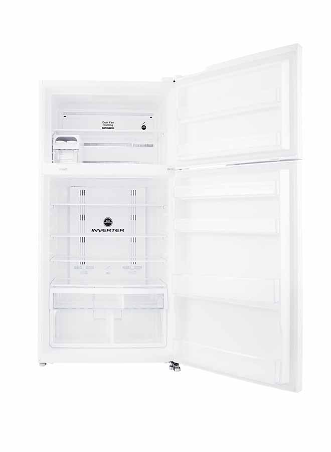 HITACHI Refrigerator 15.7Cu.ft, Freezer 5.5Cu.ft, Inverter R-V805PS1KV TWH White - Image 2