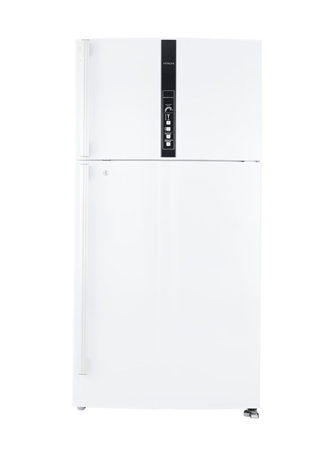 HITACHI Refrigerator 15.7Cu.ft, Freezer 5.5Cu.ft, Inverter R-V805PS1KV TWH White - Image 1