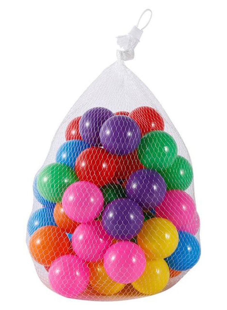 لعبة كرة المحيط البلاستيكية المضحكة للأطفال مكونة من 50 قطعة - Image 1