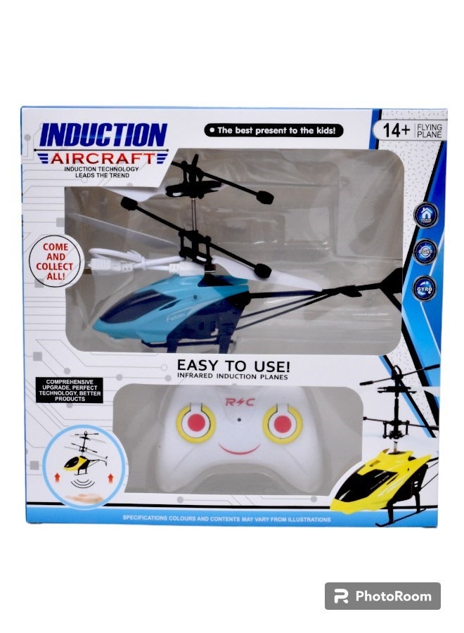 Generic - Flying Mini RC Infraed Induction Helicopter ZF2206301- Assorted - Image 1