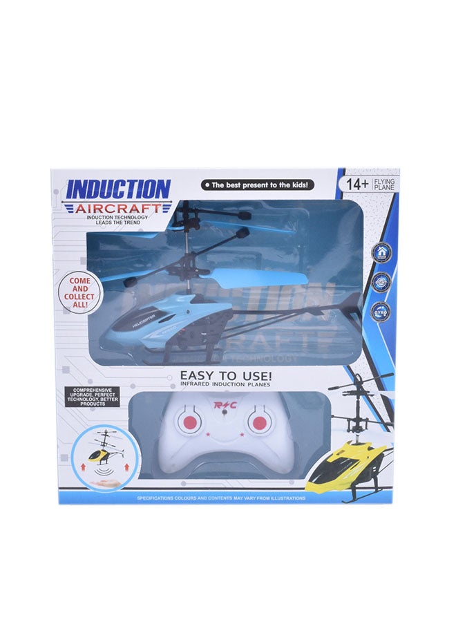 Generic - Flying Mini RC Infraed Induction Helicopter ZF2206301- Assorted - Image 1